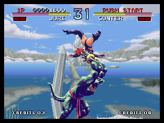 Galaxy Fight screenshot 9 for Neo Geo AES